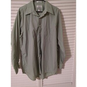 Van Heusen Button Down Dress Shirt, Long Sleeve Men’s Shirt XL 17 34/35